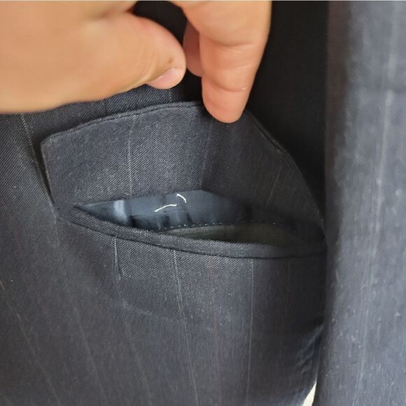 EMBASSY SQUARE 100% Wool Suit Jacket - Picture 7 of 16